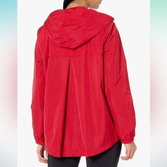 TOMMY HILFIGER Red Women’s Lightweight Everyday Weather Resistant Windbreaker M - Picture 6 of 16